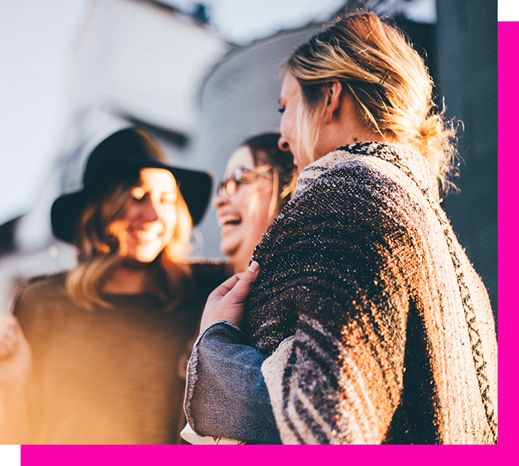 Friends spending time together